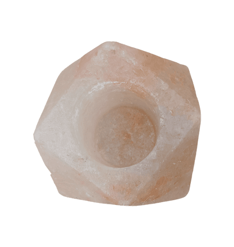 Diamond Shape Salt Candle Holder