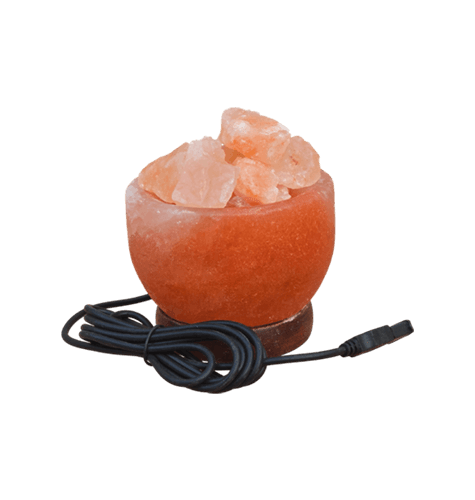 USB Fire Bowl Salt Lamp