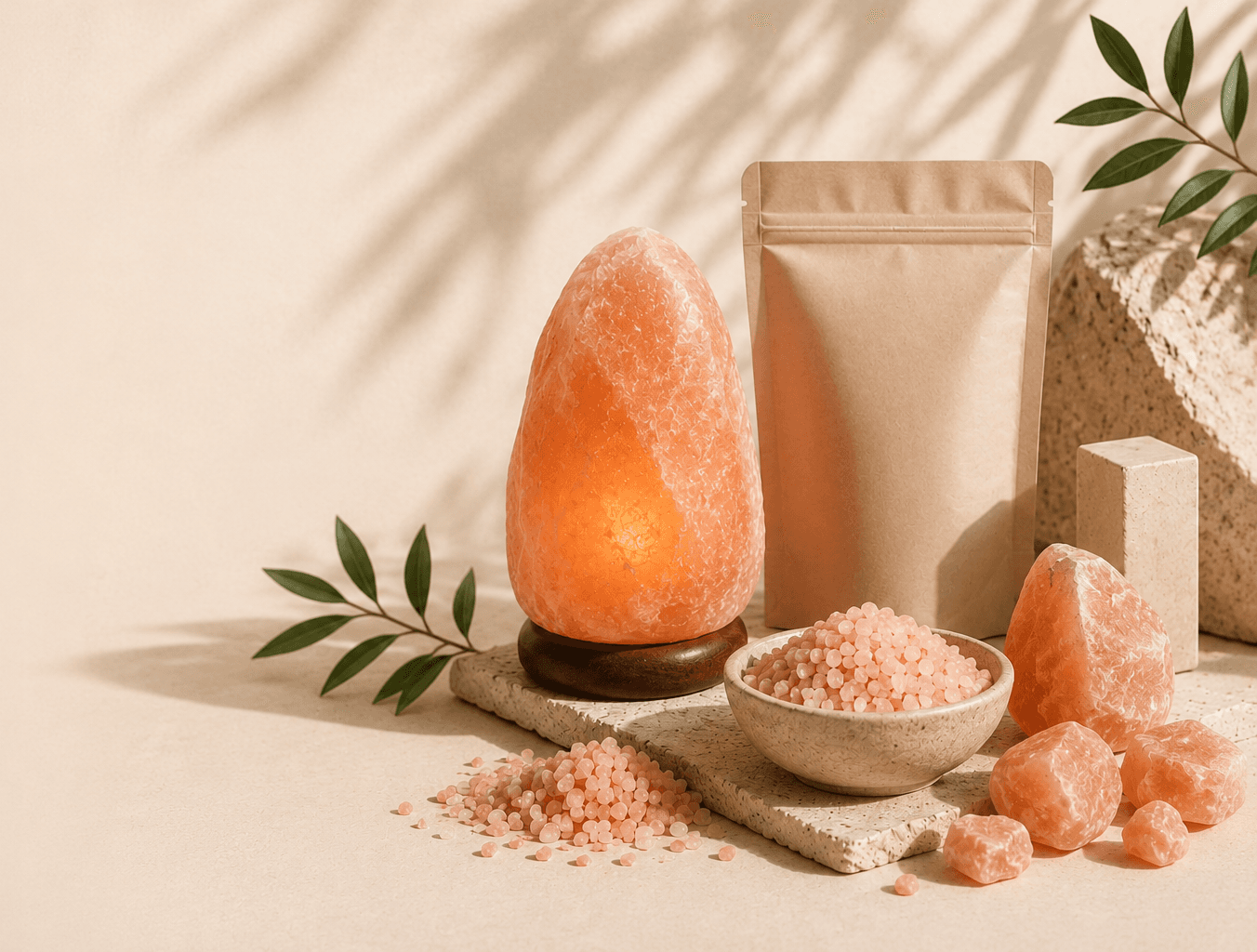 Saltpur Himalayan salt product range