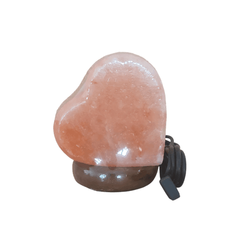 USB Heart Salt Lamp
